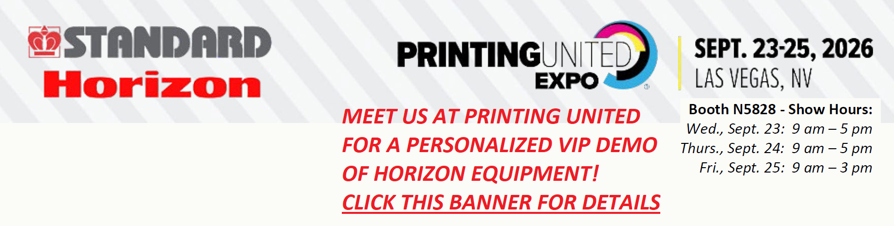 2026 VIP Demo At Printing United